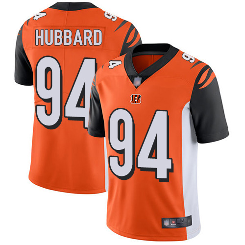 Men's Cincinnati Bengals #94 Sam Hubbard Orange Vapor Untouchable Limited Stitched NFL Jersey